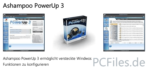 Download und Infos und Anleitung in deutsch zu Ashampoo PowerUp 3