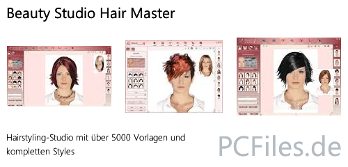 Download und Infos und Anleitung in deutsch zu Beauty Studio Hair Master