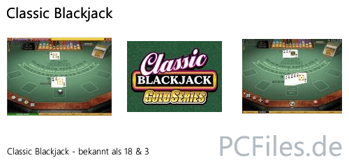 Download und Infos und Anleitung in deutsch zu Classic Blackjack