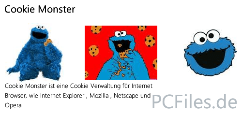 Download und Infos und Anleitung in deutsch zu Cookie Monster