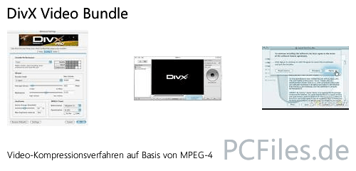 Download und Infos und Anleitung in deutsch zu DivX Video Bundle