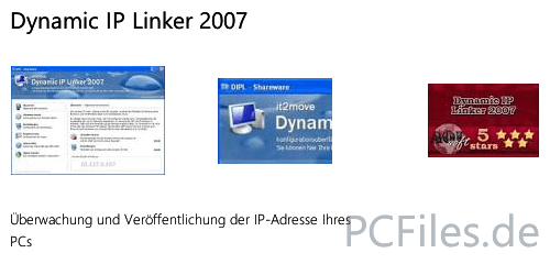 Download und Infos und Anleitung in deutsch zu Dynamic IP Linker 2007