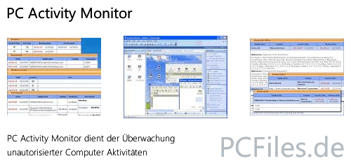 Download und Infos und Anleitung in deutsch zu PC Activity Monitor