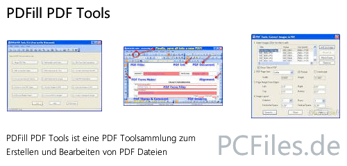 Download und Infos und Anleitung in deutsch zu PDFill PDF Tools