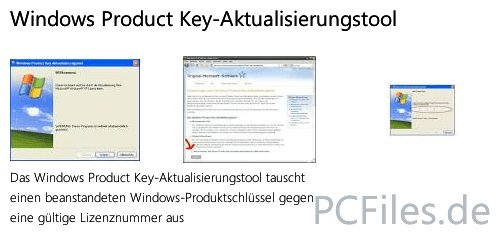 Download und Infos und Anleitung in deutsch zu Windows Product Key-Aktualisierungstool